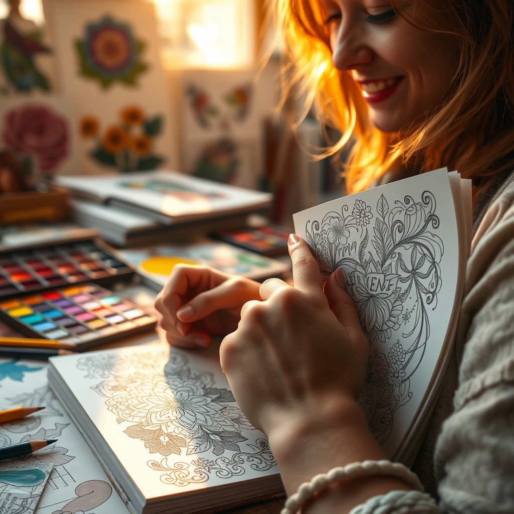 artist workbook in action