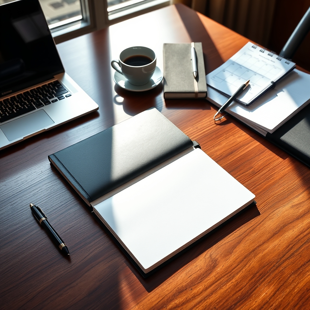 executive notebook product view