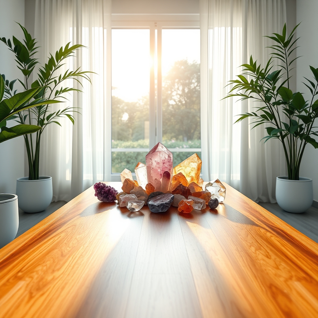healing crystals product view