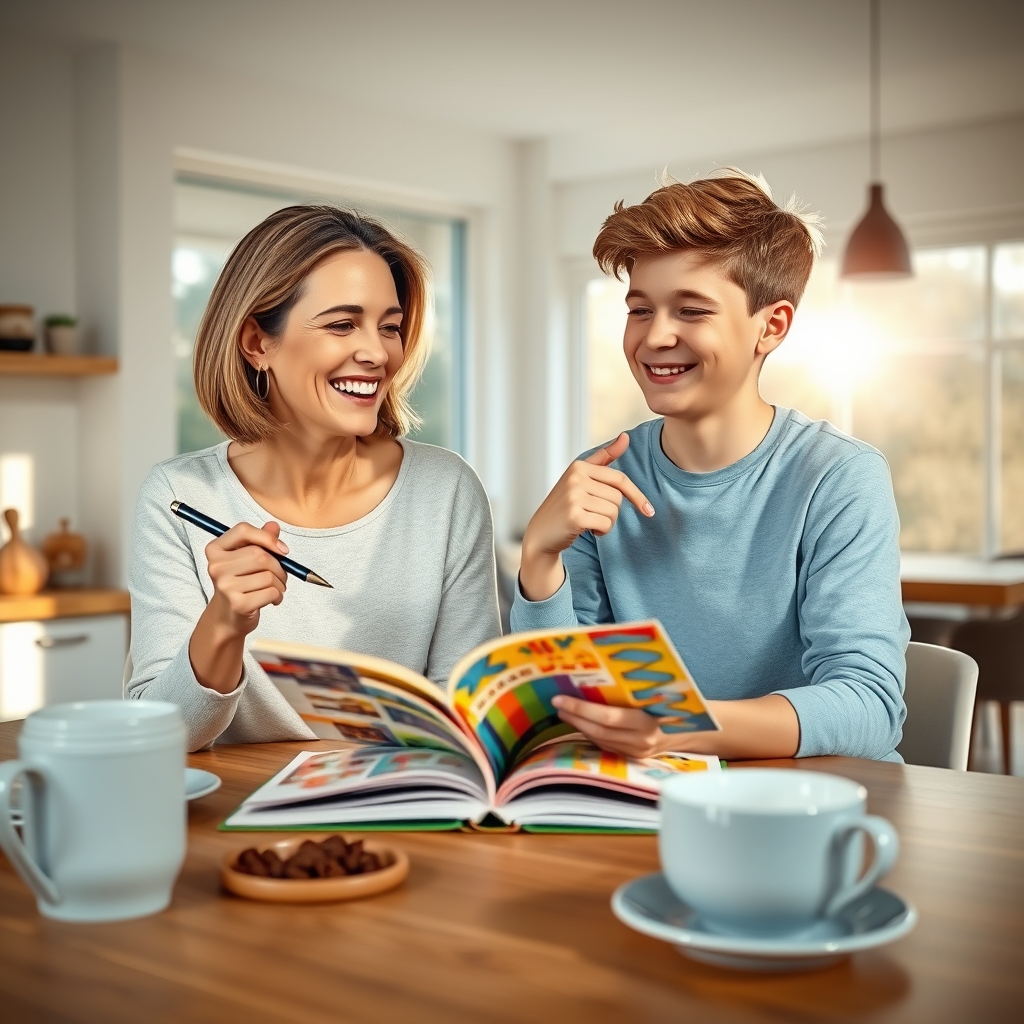 mother son product view