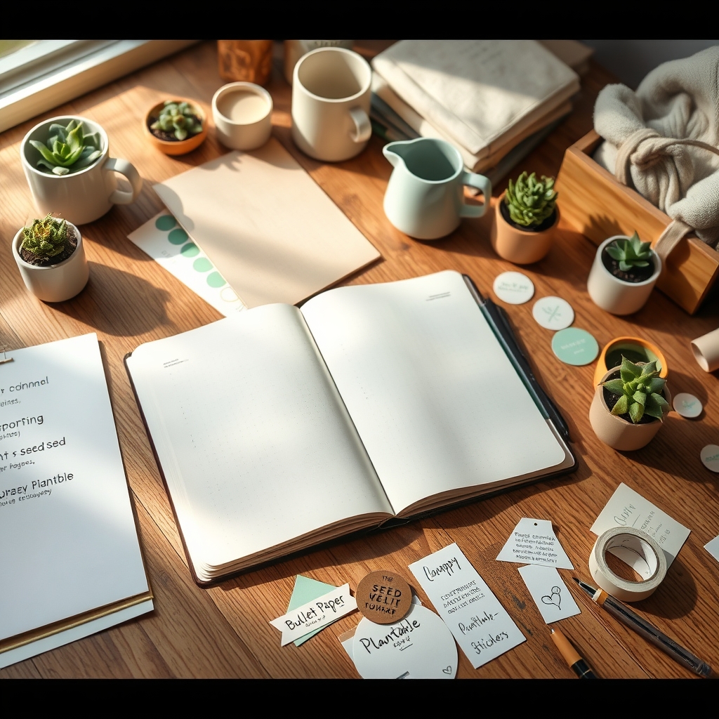 seed paper journal inserts - Illustration 1