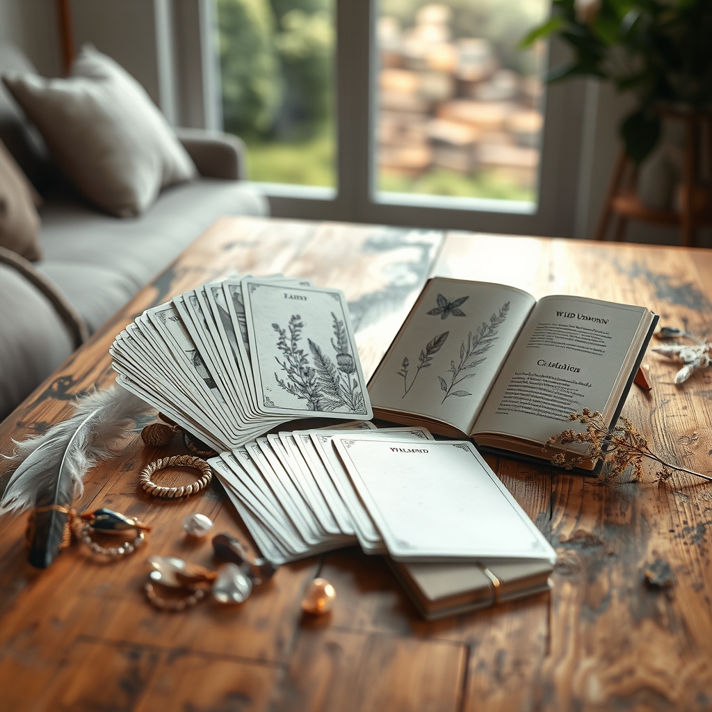 tarot deck product view