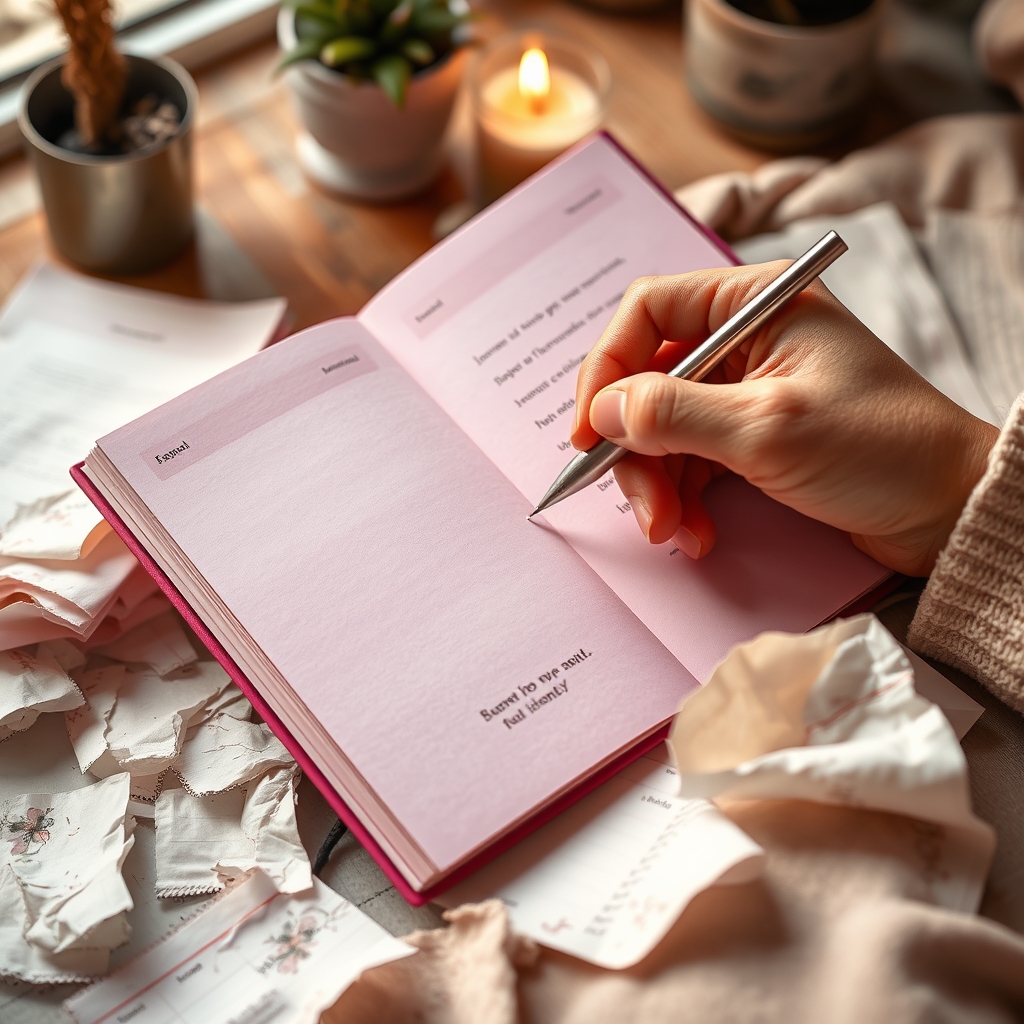 burn journal in action