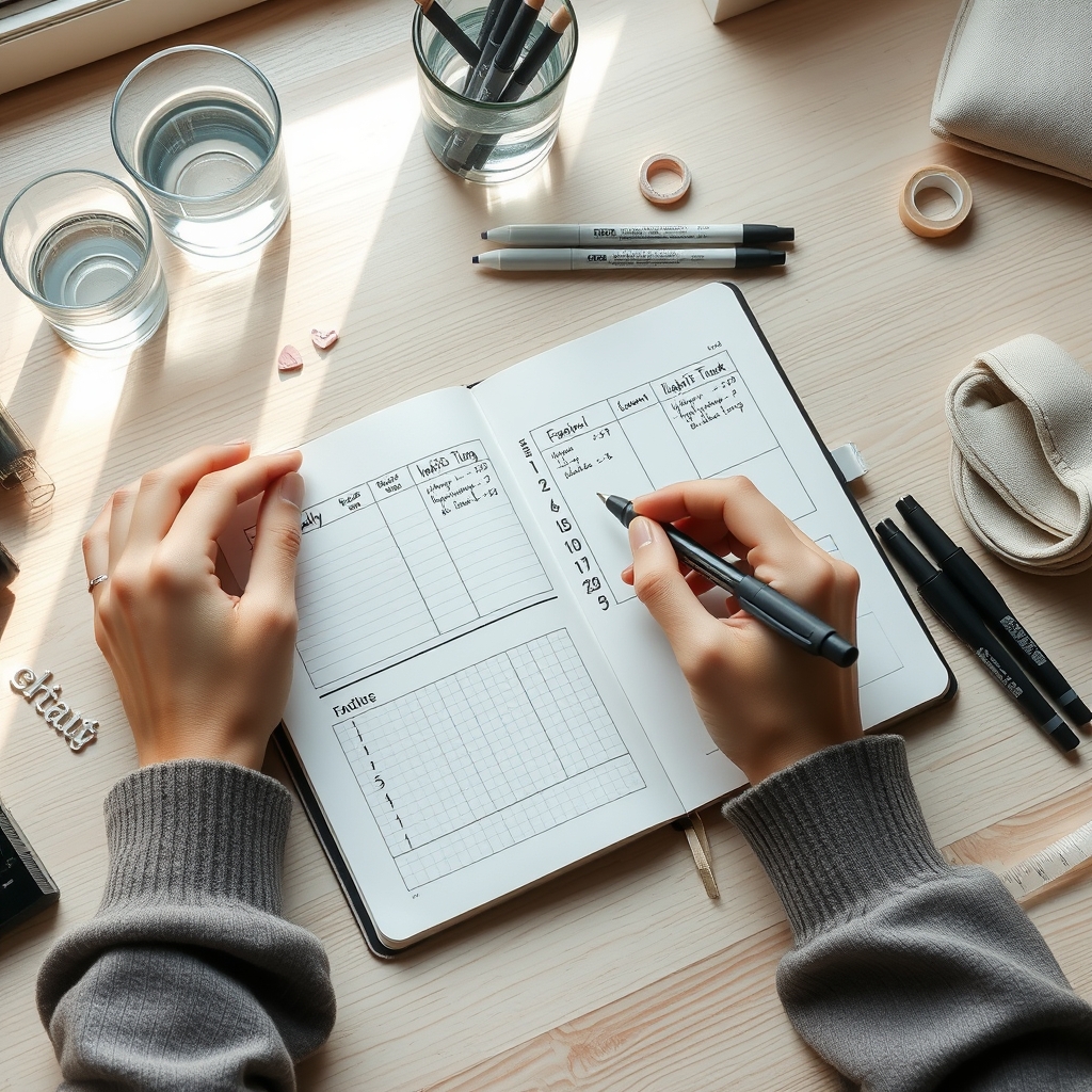 bullet journal layouts - Illustration 2