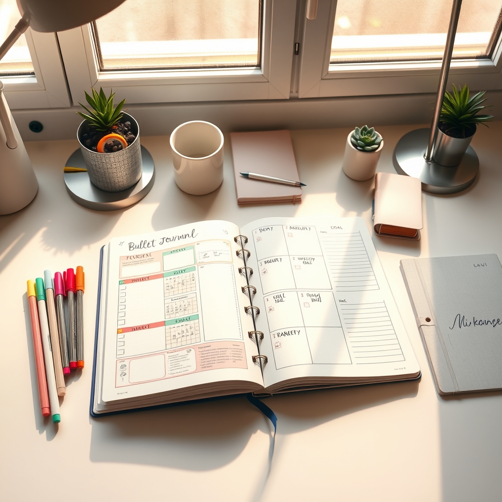 bullet journal layouts - Illustration 3