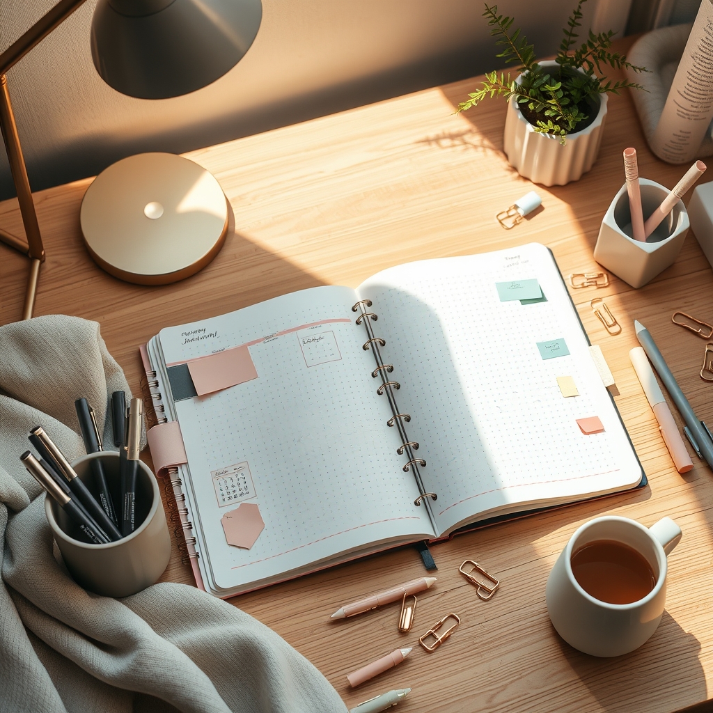 bullet journal layouts - Illustration 1
