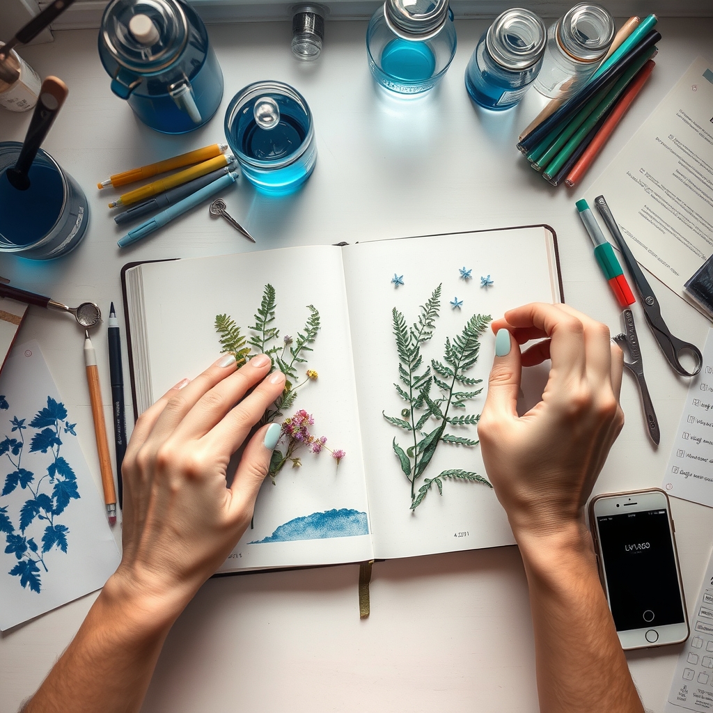 cyanotype journaling - Illustration 2