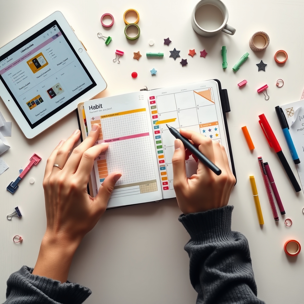 hybrid analog digital planner - Illustration 2