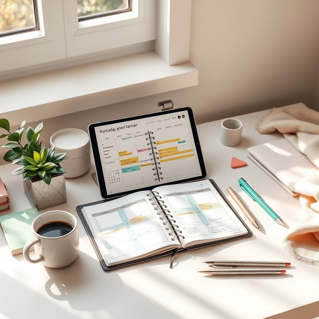 hybrid analog digital planner - Illustration 3
