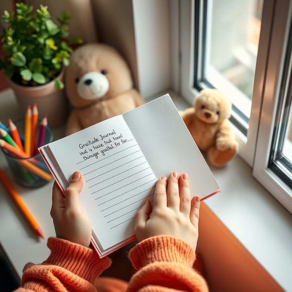 gratitude journal in action